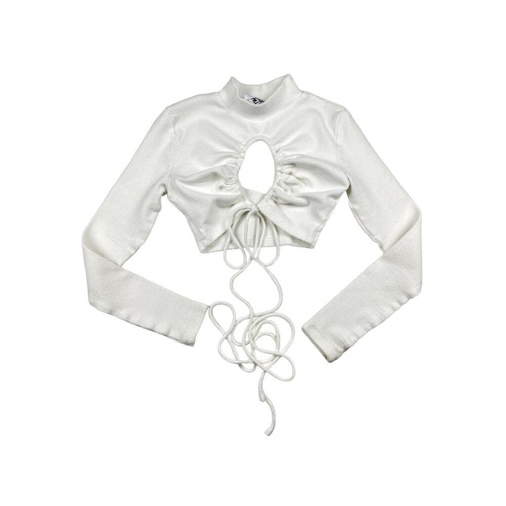 Princess Polly Elektra Long Sleeve Top in White